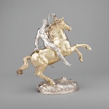Horse and Rider, Ulm, 1630. Creator: Hans Ludwig Kienle.