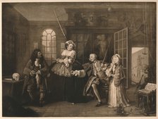 'Marriage A-la-Mode: 3. The Inspection', c1743. Artist: William Hogarth.