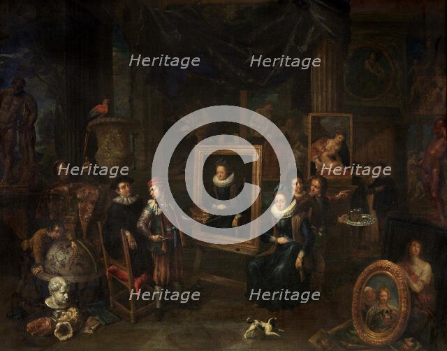 The Painters' Studio, 1700-1710. Creator: Gerard Thomas.