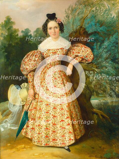 Portrait of a Young Lady, c. 1835. Creator: Unknown.
