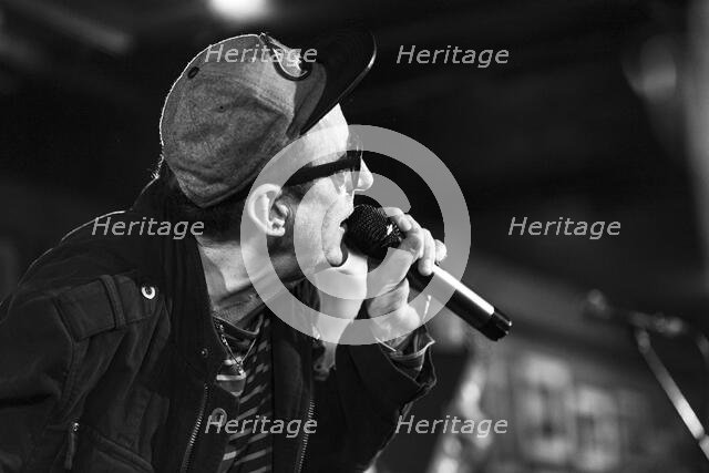 Andy Blade, Eater live at 100 Club, London, Mar 2023. Creator: Annapaola Marchesani.