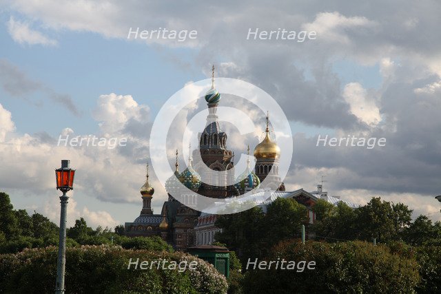 Church of the Saviour on Blood, St Petersburg, Russia, 2011. Artist: Sheldon Marshall