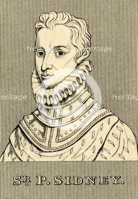 'Sir P. Sidney', (1554-1586), 1830. Creator: Unknown.