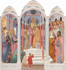 The Presentation of the Virgin in the Temple, 1398-1399. Creator: Paolo di Giovanni Fei.