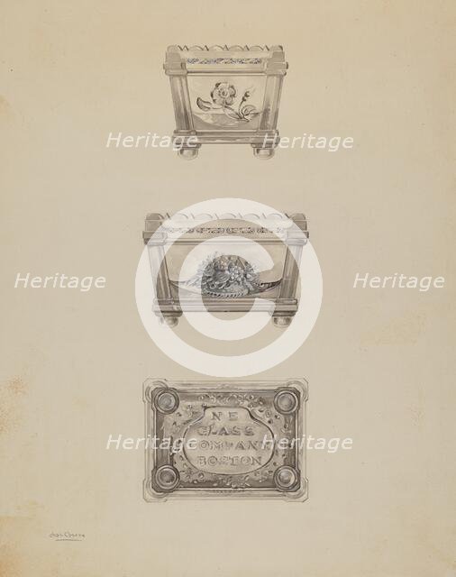 Salt Cellar, c. 1938. Creator: Charles Caseau.