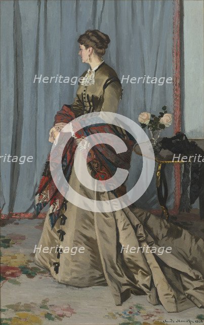 Madame Louis Joachim Gaudibert. Artist: Monet, Claude (1840-1926)
