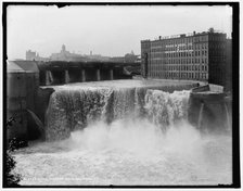 Upper Genesee Falls, Rochester, N.Y., c1905. Creator: Unknown.