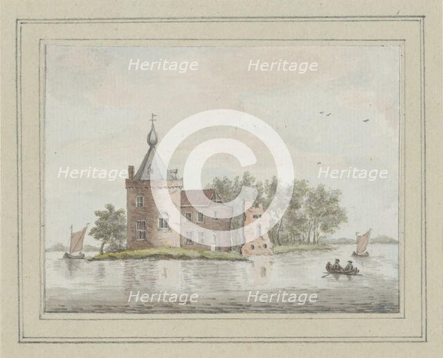 Castle Bylandt, 1734. Creator: Jan de Beyer.