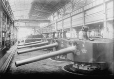 H.M.S. Shannon Vickers Sons & Maxims Gun Works, 1915. Creator: Bain News Service.
