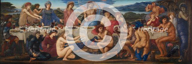 The Feast of Peleus, mid-late 19th century. Creator: Sir Edward Coley Burne-Jones.