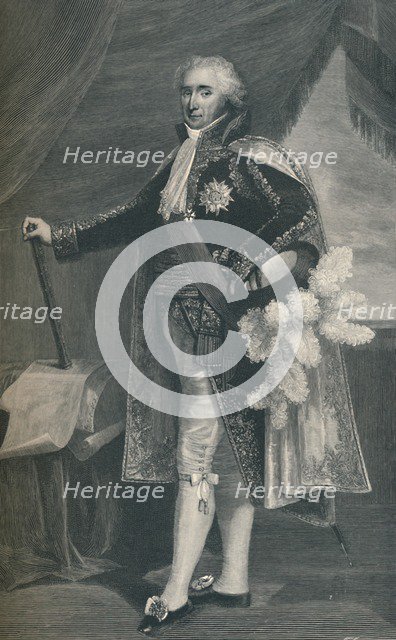 'Marshal Charles-Pierre-François Augereau, Duke of Castiglione', c1800, (1896). Artist: T Johnson.