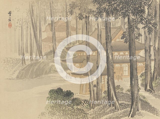 Twenty-Five Views of the Capital (image 3 of 29), Late 19th century. Creator: Morikawa Sobun.