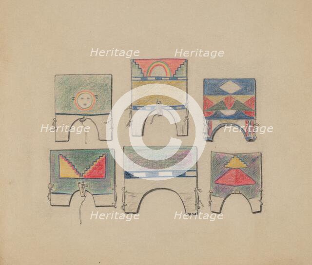 Head Pieces, 1935/1942. Creator: Melita Hofmann.