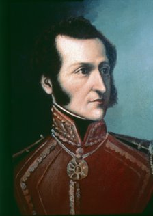 Antonio José de Sucre (1795-1830), political and hero of American independence.