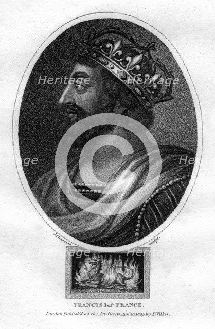 Francis I, King of France, (1805). Creator: J Chapman.