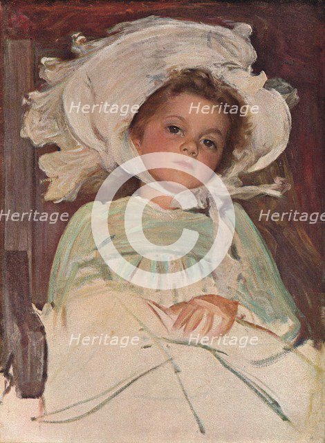 'Portrait Study', c1906. Artist: John Henry Frederick Bacon.