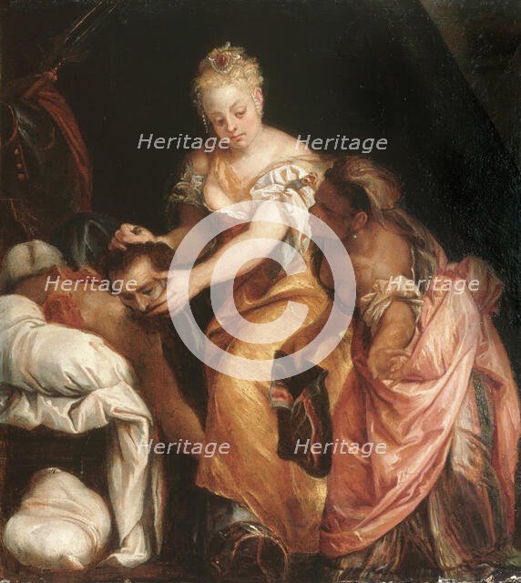 Judith with the Head of Holofernes, 1570. Creator: Veronese, Paolo (1528-1588).