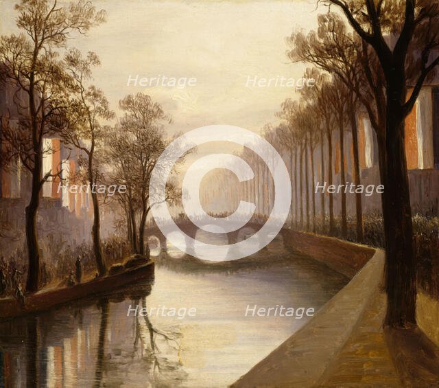 King William II's ceremonial Processsion into Amsterdam in 1840, 1840. Creator: Thomas Fearnley.