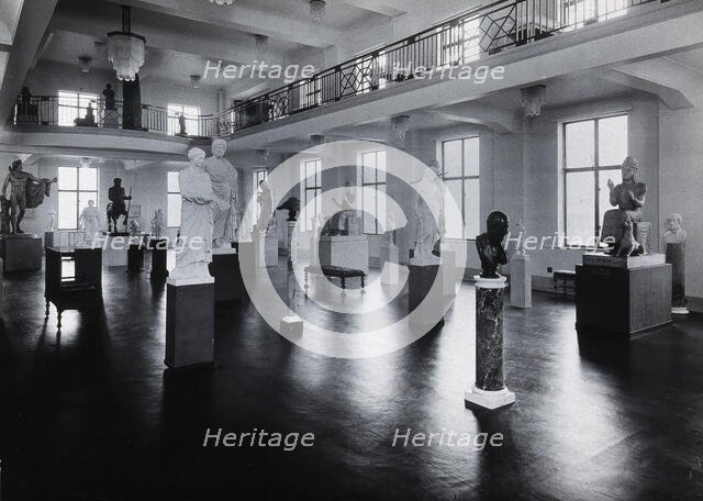 The Wellcome Research Institution's building, Euston Road, London: the Hall of Statuary of the... Creator: Unknown.