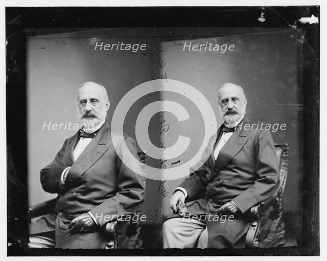 Charles Devens of Massachusetts. 1865 and 1880. Creator: Unknown.