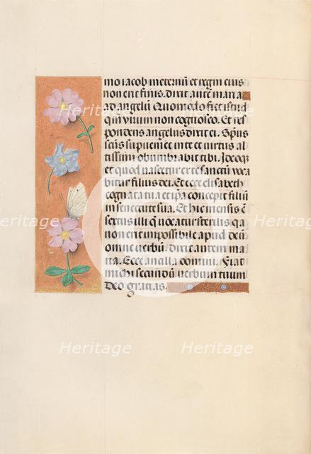 Hours of Queen Isabella the Catholic, Queen of Spain: Fol. 94v, c. 1500. Creator: Master of the First Prayerbook of Maximillian (Flemish, c. 1444-1519); Associates, and.