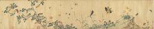 Flowers and Insects, Qing dynasty (1644-1911), reign of Kangxi (1662-1722) ??. Creators: Chai Zhenyi, Chai Jingyi.