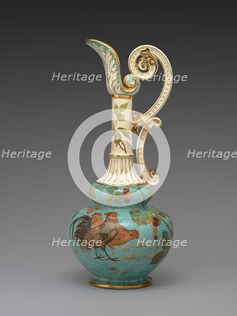 Ewer, 1886/90. Creator: Faience Manufacturing Company.