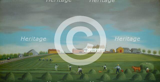 Ralph Wheelock's Farm, c. 1822. Creator: Francis Alexander.