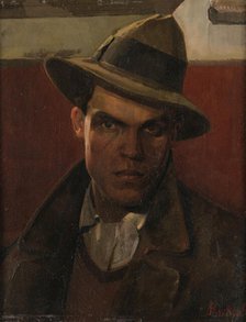 Self-portrait, 1928. Creator: Pancheri; Gino (1905-1943).