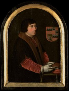 Portrait of Pieter Salina, c.1620. Creator: Jan Verspronck.