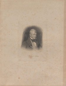 Portrait of the historical novelist and poet Sir Walter Scott (1771-1832), c. 1840. Creator: Sichling, Lazarus Gottlieb (1812-1863).