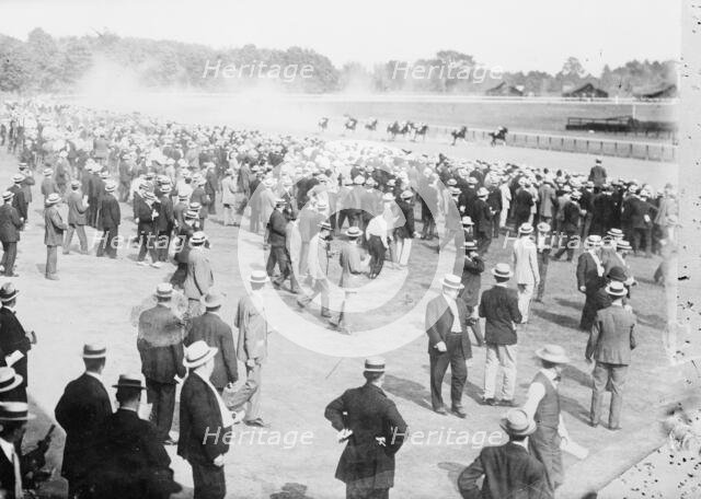 Race track - Saratoga, between c1910 and c1915. Creator: Bain News Service.