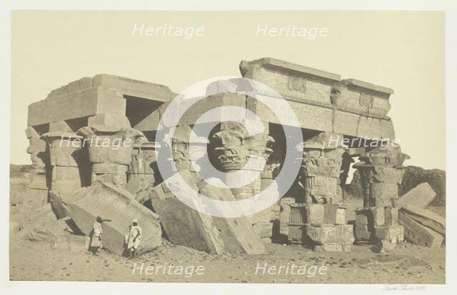 Koum Ombo, Upper Egypt, 1857. Creator: Francis Frith.