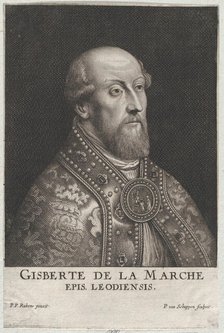 Portrait of Gisbert de la Marche, Bishop of Liège, ca. 1645-55. Creator: Pierre Louis van Schuppen.