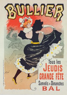Affiche pour le "Bal Bullier", c1899. Creator: Georges Meunier.