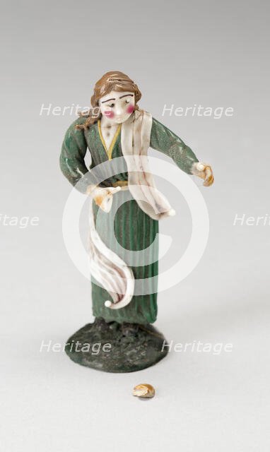 Girl, France, 18th century. Creator: Verres de Nevers.