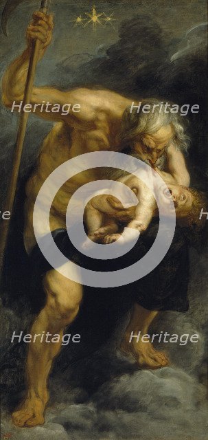 Saturn devouring his son, 1636-1638. Artist: Rubens, Pieter Paul (1577-1640)