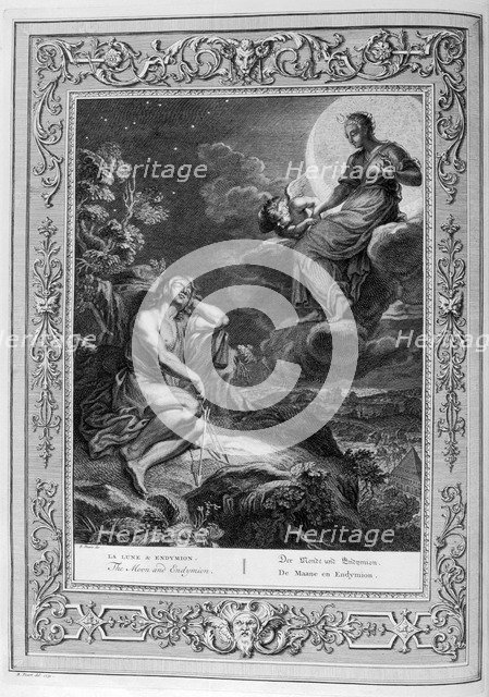 'The Moon and Endymion', 1733. Artist: Bernard Picart
