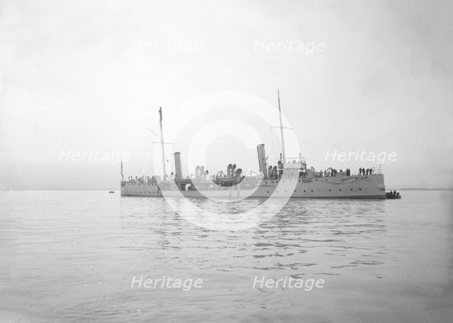 Spanish Gunboat, date unknown. Creator: Kirk & Sons of Cowes.