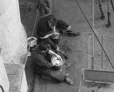 Sailors Washing on a Ship, 1943. Creator: British Pathe Ltd.