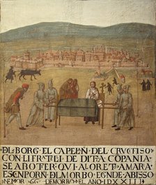 Pilgrimage of the Compagnia del Crocifisso to Loreto, First Half of 16th cen.. Creator: Giovanni del Leone (active first Half of 16th cen.).
