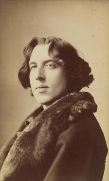 Oscar Wilde, 1882. Creator: Napoleon Sarony.