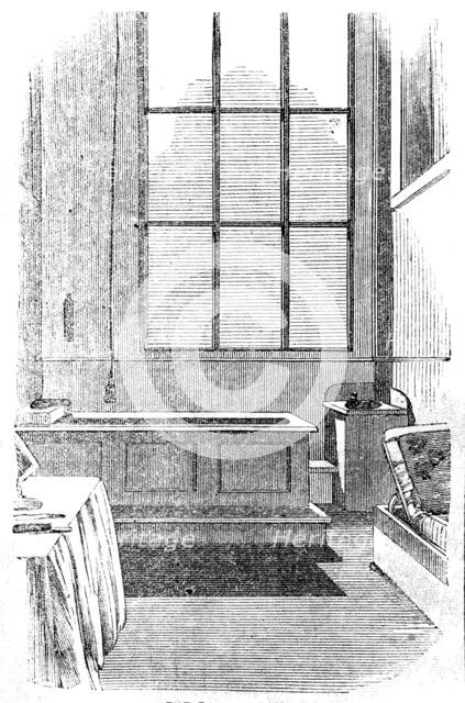 The Metropolitian Baths - the Ladies' Bath, 1858. Creator: Unknown.