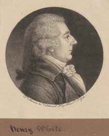 Henry White, 1796-1797. Creator: Charles Balthazar Julien Févret de Saint-Mémin.