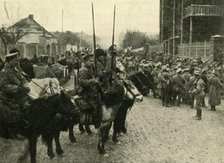 Cossack soldiers, First World War, 1914, (c1920). Creator: Unknown.
