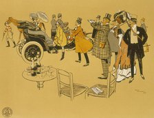 Poster advertising Berliet cars, 1906. Artist: René Vincent