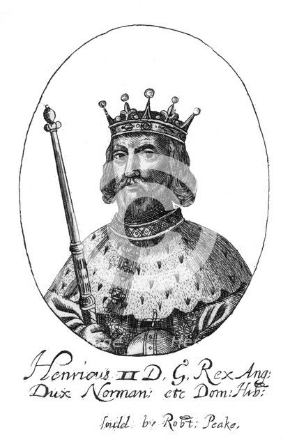 Henry II, King of England.Artist: Robert Peake