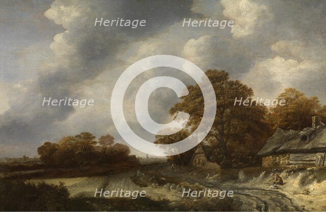 Landscape, mid-17th century. Creator: Cornelis Gerritsz. Decker.