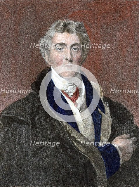 Arthur Wellesley, 1st Duke of Wellington, British soldier and statesman. Artist: Unknown