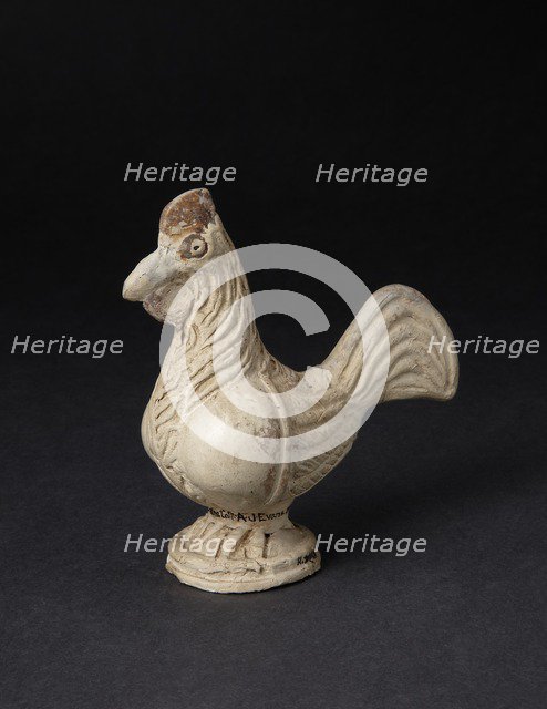 Terracotta figure of a cock, 2nd century. Artist: Unknown.
